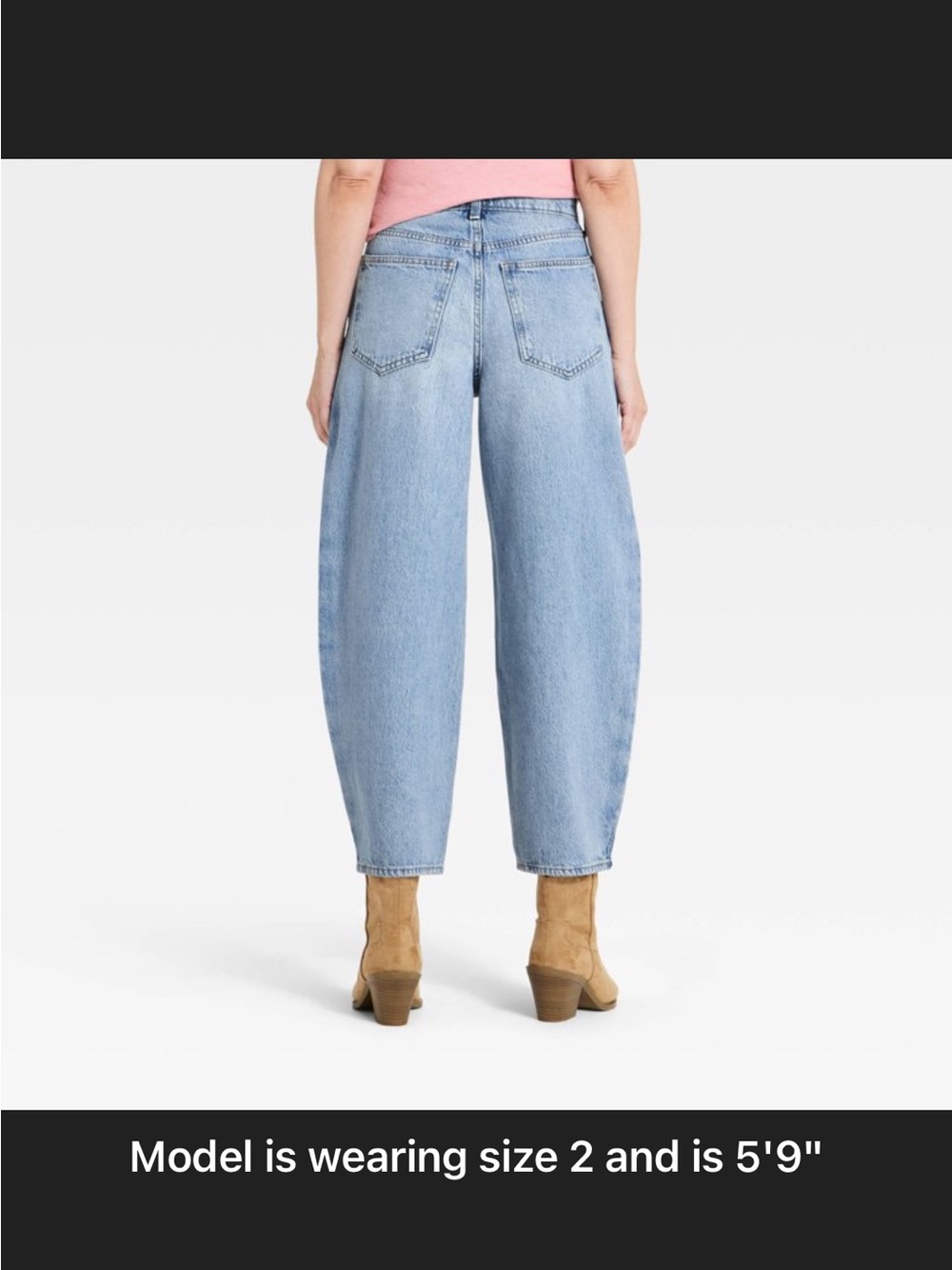 Target Women's Boyfriend Jeans in Light Blue Wash